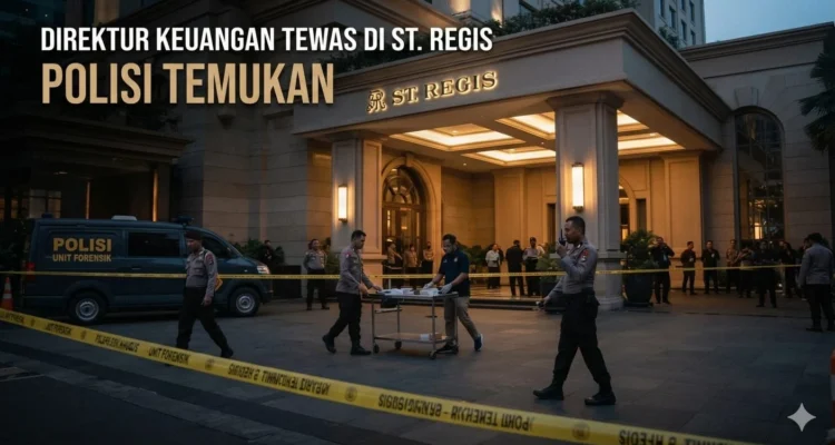Wendy Herianto, Direktur Keuangan, Hotel St. Regis, Kuningan, Setiabudi, Jakarta Selatan, Kematian di Hotel, Polisi, Penyelidikan Polisi, Senjata Api, Olah TKP, Forensik, Kasus Jakarta, Berita Jakarta, Kabar Duka, Dunia Korporasi