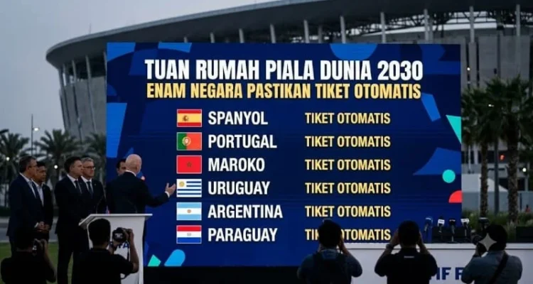 Piala Dunia 2030, FIFA, Spanyol, Portugal, Maroko, Uruguay, Argentina, Paraguay, tuan rumah Piala Dunia 2030, sepak bola dunia, kualifikasi Piala Dunia.