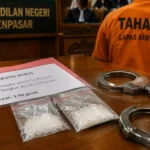 Meidi Azhar, PN Denpasar, Sidang Dakwaan, Kasus Narkotika, Sabu, Narkotika 4,90 Gram, Lapas Kerobokan, Lapas Kelas II A Kerobokan, Kejari Denpasar, JPU I Ketut Yasa, Polda Bali, Metamfetamina, Narkotika Golongan I, Buleleng, Bali