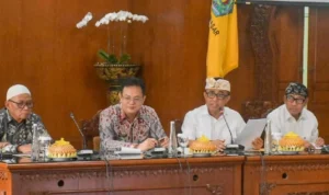 Wali Kota Denpasar, I Gusti Ngurah Jaya Negara, Bupati Bangka Barat, Markus, Yus Derahman, Pemkot Denpasar, Pemkab Bangka Barat, kunjungan kerja, Smart City, Heritage City, Kota Pusaka, digitalisasi pelayanan publik, pariwisata budaya, sinergi antardaerah, Denpasar.