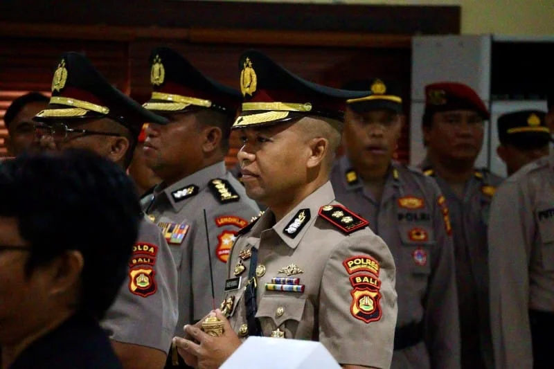 Kapolres Bandara I Gusti Ngurah Rai, Sertijab Kapolres Bandara, AKBP I Made Hendra Agustina, Kombes Pol I Komang Budiartha, Polda Bali, Kapolda Bali, Polres Kawasan Bandara, Bandara I Gusti Ngurah Rai, Sertijab Polda Bali, keamanan Bandara Bali.