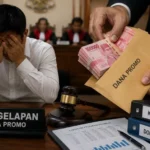 Penggelapan dana, mantan manajer penjualan, PT Marketama Indah, dana promo, program Rafaksi, Rp26,17 juta, PN Denpasar, Pengadilan Negeri Denpasar, tuntutan 9 bulan, Pasal 488 KUHP, penggelapan dengan pemberatan, Bali.