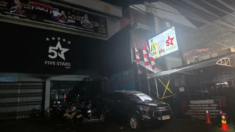 Five Star Denpasar, penggerebekan Five Star, Bareskrim Polri, narkoba Denpasar, narkotika Bali, tempat hiburan malam Denpasar, THM Five Star, 53 orang diamankan, Dittipidnarkoba Bareskrim, kasus narkoba Bali,