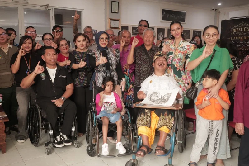 Fatma Saifullah Yusuf, Pesona Difabel Denpasar, Graha Nawasena, sahabat disabilitas Denpasar, disabilitas Kota Denpasar, Dinas Sosial Denpasar, Pemkot Denpasar, FPPI Kota Denpasar, GOW Kota Denpasar, Dharma Wanita Persatuan, Kementerian Sosial RI,