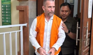 Sean Duncan Millar, WNA Australia, narkotika, sabu 0,6 gram, narkotika Golongan I, PN Denpasar, Kejari Denpasar, JPU, kasus narkotika Bali, Denpasar.