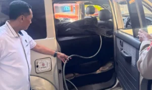 Penyalahgunaan BBM Subsidi, Pertalite, Tangki Modifikasi, Suzuki APV, BBM Bersubsidi, Ditpolairud Polda Bali, Subdit Gakkum, Karangasem, Seraya, Bebandem, Subagan, Nelayan, 190 Liter Pertalite, IKS, Polda Bali.