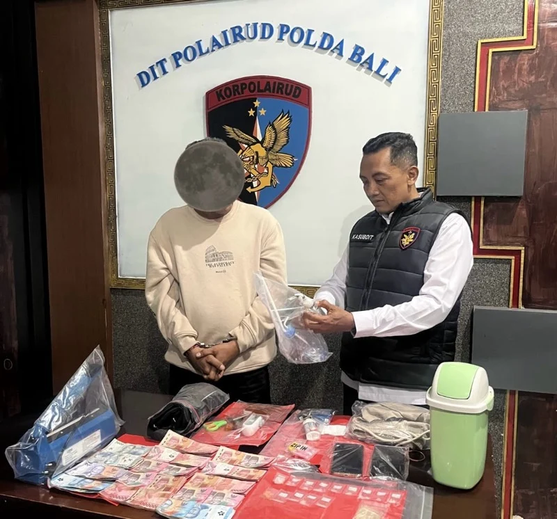 IWP, narkoba Bali, sabu, ekstasi, pengedar narkoba, Pemogan Denpasar, Ditpolairud Polda Bali, Subdit Gakkum, Polda Bali, peredaran narkotika Bali, penangkapan narkoba, Denpasar.