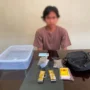 Ganja 16,59 gram, Satresnarkoba Polresta Denpasar, GF, narkoba, Kerobokan, Kuta Utara, Badung, rumah kos, narkotika, Polresta Denpasar.