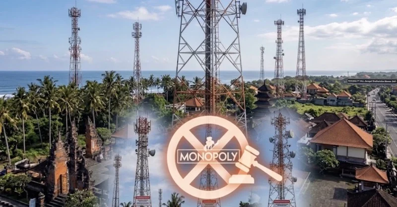 Putusan PT Bali, menara telekomunikasi Badung, Bali Towerindo Sentra, Pemkab Badung, sengketa menara, persaingan usaha, eksklusivitas menara, monopoli telekomunikasi, kasasi, Mahkamah Agung, Andi Syafrani, telekomunikasi Bali.