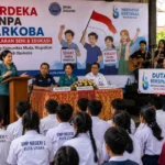 BNNK Badung,Duta Bersinar Kuta Utara,Merdeka Tanpa Narkoba,Pencegahan Narkoba Bali,Komunitas Nak Muda Berkarya, Pengukuhan Duta Bersinar Kecamatan Kuta Utara, Kegiatan anti narkoba SMP Kuta Utara,Bunda Anti Narkoba Badung Rasniathi Adi Arnawa,Edukasi narkoba dan safety riding pelajar,Acara BNNK Badung di Mie Kober Dalung