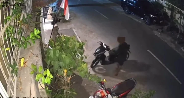 Pencurian motor, motor Vario 125, curanmor Denpasar, Denpasar Utara, Peguyangan, Polsek Denpasar Utara, Polresta Denpasar, CCTV pencurian, maling motor, kriminal Bali, berita Denpasar.