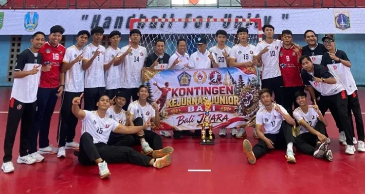 Kejurnas Bola Tangan 2026, Handball Junior 2026, Badung, Tim Keris Badung, ABTI Badung, KONI Badung, Medali Emas, Jawa Tengah, Bola Tangan Bali, Porprov Bali 2027, Regenerasi Atlet, Atlet Muda Badung, GOR Universitas Negeri Surabaya, Surabaya, Kejurnas Handball.