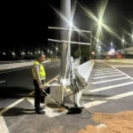 Kecelakaan Tol Bali Mandara, Toyota Rush, Kecelakaan Tunggal, Benoa, Denpasar Selatan, Tiga Penumpang Luka, WNA Australia, Satlantas Polresta Denpasar, Tol Bali Mandara, Kecelakaan Lalu Lintas