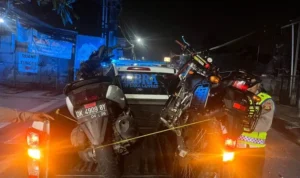 Kecelakaan Jalan Trengguli, kecelakaan Denpasar, kecelakaan Penatih, Denpasar Timur, Yamaha NMAX, Kawasaki KLX 150, adu jangkrik, kecelakaan motor, Satlantas Polresta Denpasar, Gakkum Satlantas, RSUD Wangaya, RSUD Dharma Yadnya, lalu lintas Denpasar.