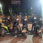 Satlantas Polresta Denpasar, patroli hunting system, Blue Light Patrol, balap liar, knalpot brong, pelanggaran lalu lintas, 26 sepeda motor, TNKB, Sunset Road, Bypass Ngurah Rai, Suwung Kauh, Denpasar, Kuta, Polresta Denpasar, Kamseltibcarlantas, lalu lintas Bali.