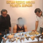 ARMP, Polresta Denpasar, Satresnarkoba Polresta Denpasar, Penyelidikan Narkoba, Dugaan Penyalahgunaan Narkotika, Ekstasi, Senjata Api, Airsoft Gun, Amunisi, Penatih Denpasar, Denpasar Timur, Canggu, Pelatih MMA, Pelatih Boxing, Dugaan Kepemilikan Senjata Api, Senjata Api Ilegal, Kasus Narkoba Bali, Keamanan Bali.pela