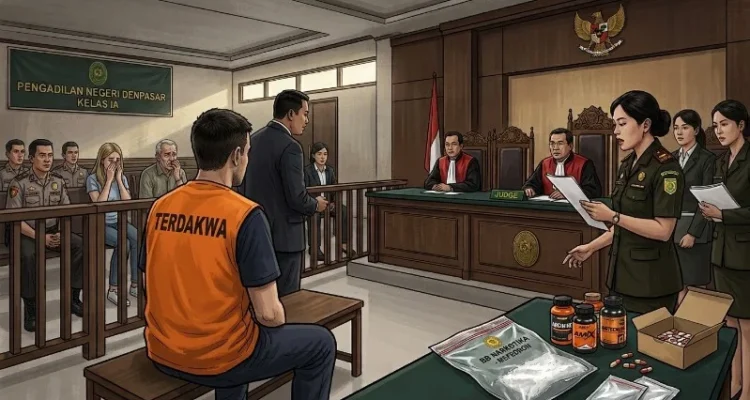 WNA Ukraina, BL, mefedron, narkotika Bali, PN Denpasar, Bandara Ngurah Rai, Bea Cukai Ngurah Rai, narkotika Golongan I, sidang narkotika, narkoba Bali, WNA bawa narkoba.