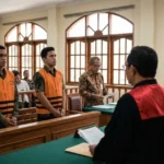 Rafael T, Markus K, pencurian sepeda motor, curanmor, PN Denpasar, Pengadilan Negeri Denpasar, Sumba Barat Daya, NTT, Jalan Gatot Subroto Barat, Pemecutan Kaja, Badung, Honda Beat, JPU Gusti Ayu Surya Yunita PW, kasus pencurian motor.