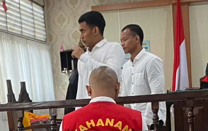 I Gede Putra Yasa, Ade Dwi Krisna Saputra, kasus sabu, narkotika, PN Denpasar, terdakwa sabu, penyidik, ditampar penyidik, pemeriksaan BAP, Made Feri, Hakim Syahbuddin, Citizenbali.com