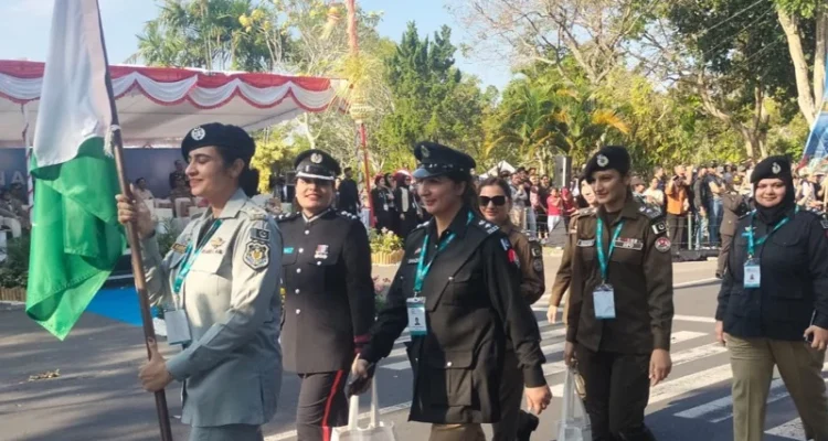 IAWP, Parade Polwan, Polwan 43 Negara, Lapangan Renon, Monumen Bajra Sandhi, Polda Bali, Pariwisata Bali, Denpasar, International Association of Women Police