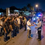Jimbaran, Kuta Selatan, Badung, warga berjaga, patroli warga, isu penyerangan, ancaman, konflik asmara, Polsek Kuta Selatan, Polresta Denpasar, Jimbaran Bersatu, situasi kondusif, keamanan Bali, viral media sosial