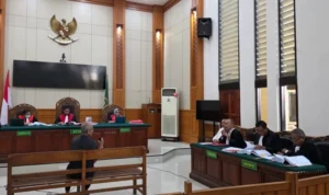 Anak Agung Ngurah Darmawan, Subak Kerdung, Pedungan, PN Denpasar, sengketa tanah, BAP, sporadik, Peta Rincikan, Surat Keterangan Tanah, Rizal Akbar Maya Poetra, I Wayan Sukawinaya, Propam Polri, perkara pidana, persidangan PN Denpasar.