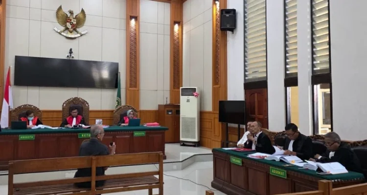Anak Agung Ngurah Darmawan, Subak Kerdung, Pedungan, PN Denpasar, sengketa tanah, BAP, sporadik, Peta Rincikan, Surat Keterangan Tanah, Rizal Akbar Maya Poetra, I Wayan Sukawinaya, Propam Polri, perkara pidana, persidangan PN Denpasar.