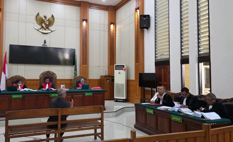 Anak Agung Ngurah Darmawan, Subak Kerdung, Pedungan, PN Denpasar, sengketa tanah, BAP, sporadik, Peta Rincikan, Surat Keterangan Tanah, Rizal Akbar Maya Poetra, I Wayan Sukawinaya, Propam Polri, perkara pidana, persidangan PN Denpasar.