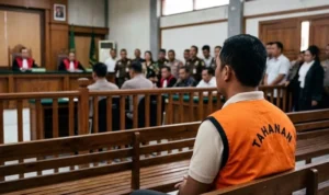 Lalu Anantario Arsona, Lombok Barat, Denpasar, PN Denpasar, kasus narkotika, sabu, sistem tempelan, peredaran sabu, narkotika Bali, JPU Ni Putu Trisna Dewi, Pengadilan Negeri Denpasar.