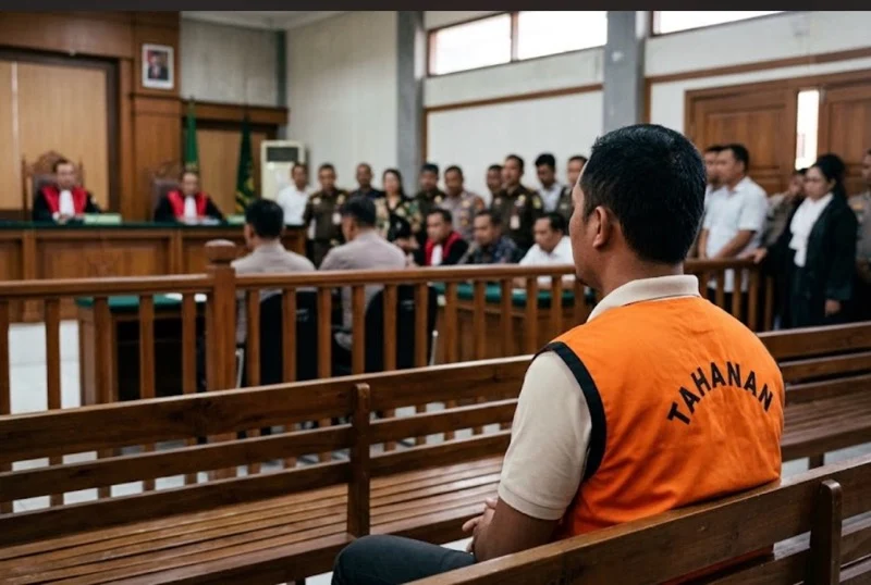 Lalu Anantario Arsona, Lombok Barat, Denpasar, PN Denpasar, kasus narkotika, sabu, sistem tempelan, peredaran sabu, narkotika Bali, JPU Ni Putu Trisna Dewi, Pengadilan Negeri Denpasar.