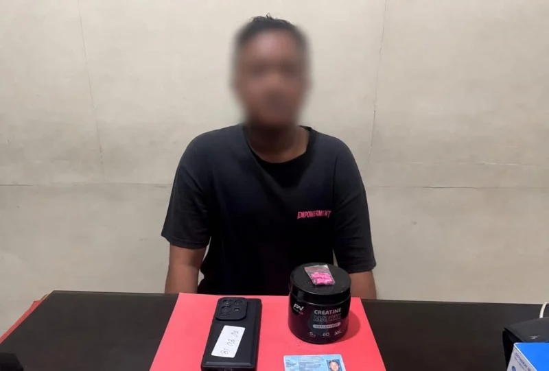 RMMP, Rio, residivis curanmor, ekstasi, narkoba Denpasar, Satresnarkoba Polresta Denpasar, penangkapan narkoba, peredaran ekstasi, kasus narkoba Bali, Jalan Banyusari.