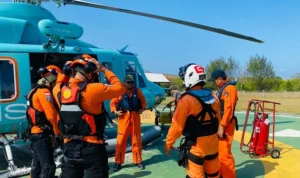 helikopter Speed boat mati mesin, Manta Point, Nusa Penida, Klungkung, SAR Bali, pencarian korban, helikopter FINNS SGI Air Bali, KN Arjuna 229, Kantor Pencarian dan Pertolongan Denpasar, VTS Benoa.
