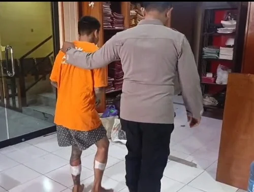 Jambret Kuta Utara, turis Malaysia, Karangasem, Tianyar Barat, Polres Badung, Polsek Kuta Utara, residivis, kalung emas 22 gram, ojol, pencurian, Badung, Bali.