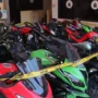 Satlantas Polresta Denpasar, 78 motor ditindak, motor sport, Jalan Teuku Umar, knalpot brong, speeding, pelanggaran lalu lintas, balap liar, Polresta Denpasar, Call Center 110, Denpasar, Bali.
