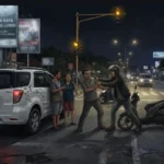 penganiayaan di Dalung, pengemudi Daihatsu Terios, cekcok lalu lintas, serempetan kendaraan, Traffic Light Dalung, Polres Badung, layanan 110 Polri, Kuta Utara, Badung, dugaan pemukulan pengemudi mobil.