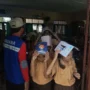 Dinsos Denpasar, Tagana Masuk Sekolah, mitigasi bencana, Denpasar, gempa bumi, SD 17 Pemecutan, SMP Widya Sakti, Taruna Siaga Bencana.