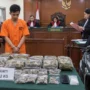 Akmal, ganja 3,2 kilogram, kasus narkotika, PN Denpasar, Polda Bali, peredaran ganja, narkotika Golongan I, Jalan Raya Pemogan, Denpasar Selatan, sidang narkotika.