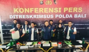 Polda Bali, BBM subsidi, penyalahgunaan solar subsidi, penimbunan BBM, Ditreskrimsus Polda Bali, antrean SPBU Bali, Citizenbali.com.