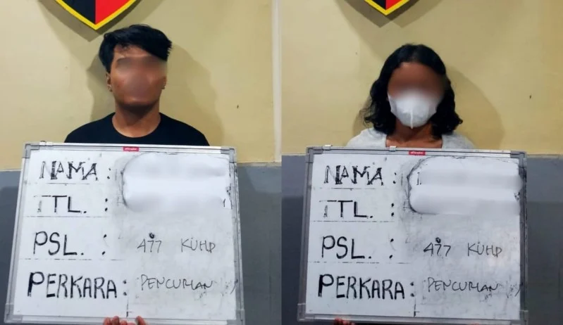 pencurian sepeda motor, pasangan kekasih ditangkap, Polsek Denpasar Timur, curanmor Denpasar, pencurian motor Bali, Honda Scoopy, Yamaha Xeon, kriminal Denpasar, berita Bali, Citizenbali.com.