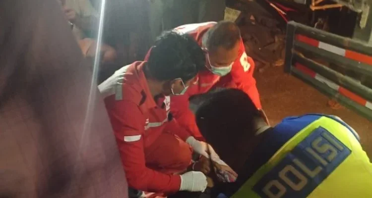 kecelakaan Lukluk, pengendara motor tewas, Honda Beat, truk Isuzu, kecelakaan Mengwi, Polres Badung, kecelakaan lalu lintas Badung, Desa Lukluk, Jalan Raya Lukluk-Sempidi